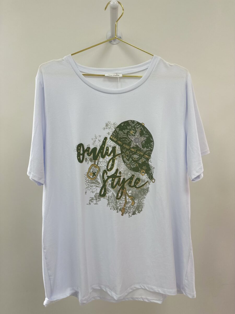 Camiseta star verde( talla Grande)